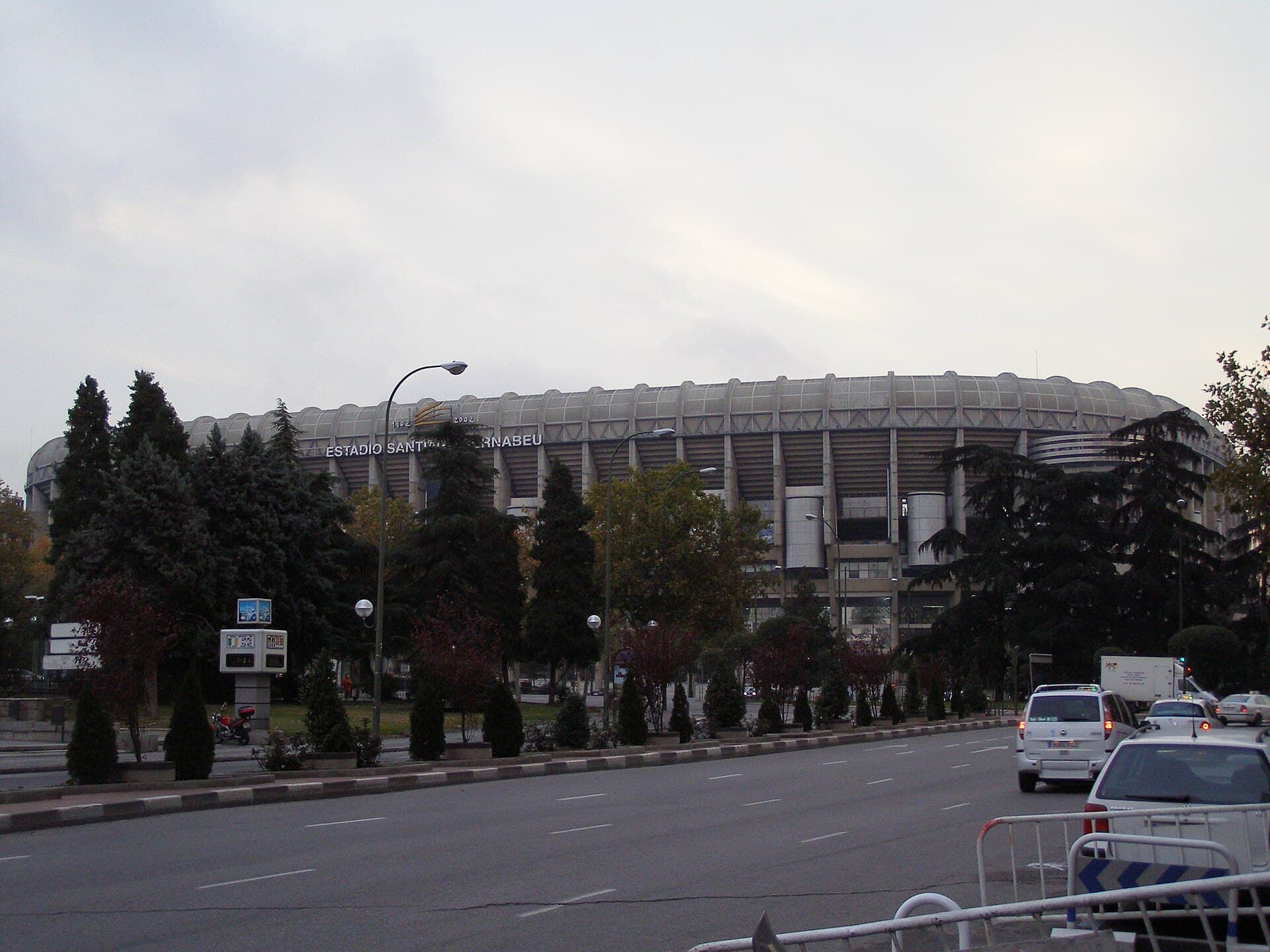 Santiago Bernabéu Stadium in Madrid