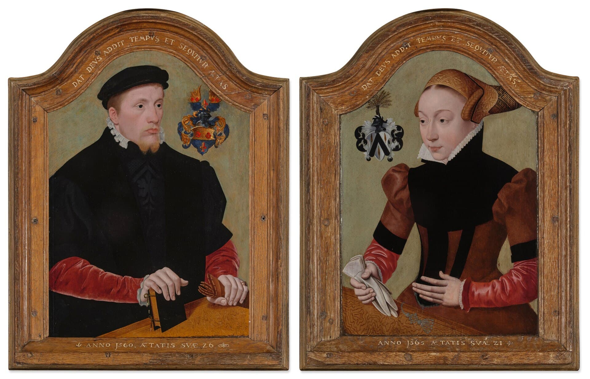 Contextual image of Bartholomäus Bruyn II - Portraits of Nicolaus von Gail and Sophie von Wedigh, n11706-bs7jl-t1